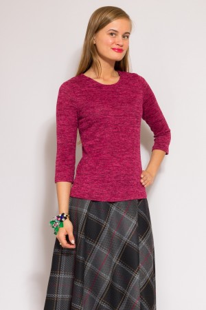 Джемпер Mokko Italy винного цвета