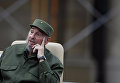 Лидер кубинской революции Фидель Кастро
