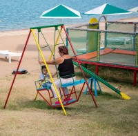 Золотое 2024 песчаные пляжи для отдыха с детьми - Отель «АзовЛенд»